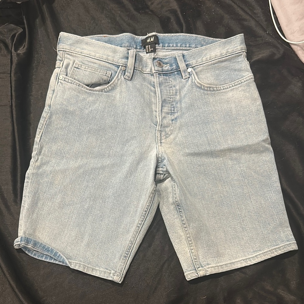 H&M Blue Jean Shorts Casual Denim